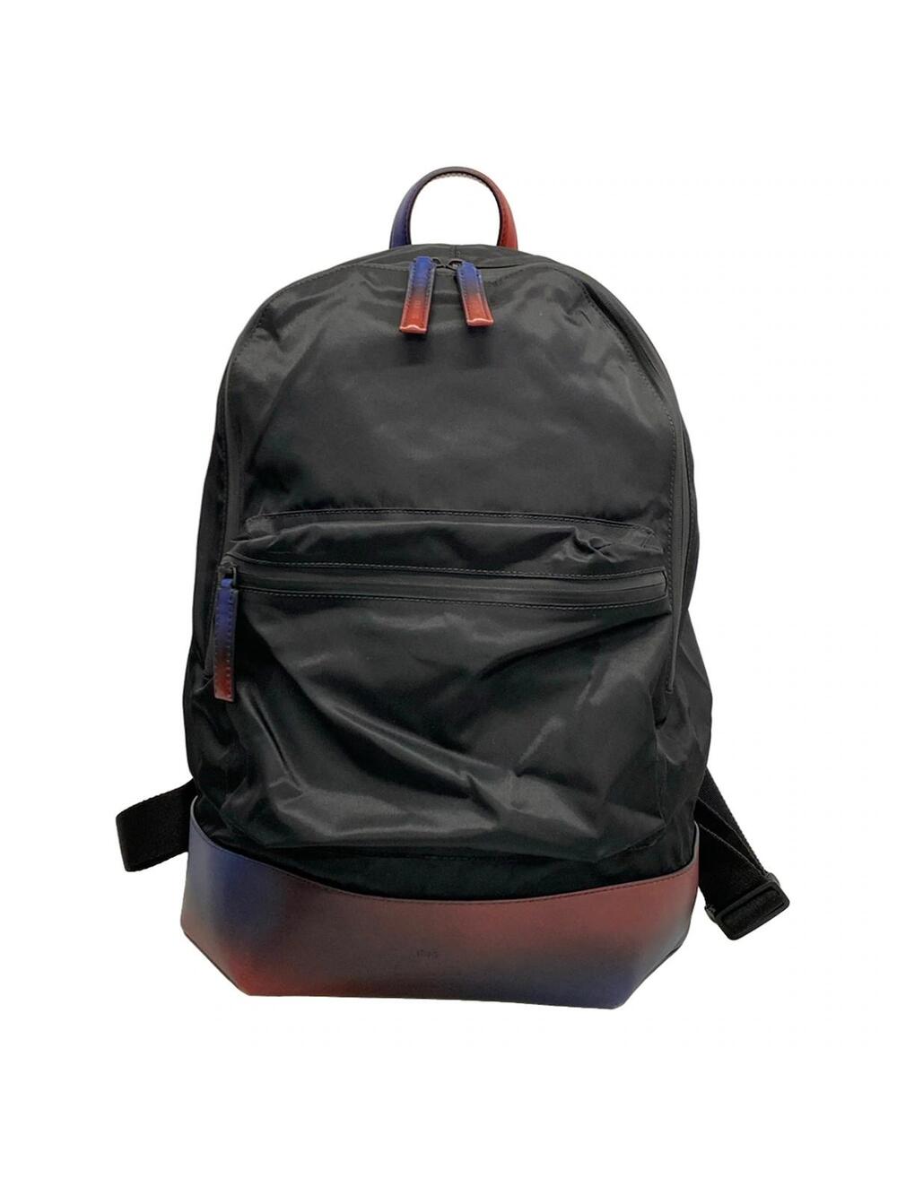 Berluti Black Bordeaux Navy Nylon #343588B16B